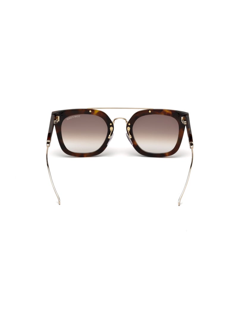 TOM FORD TOMFORD FULL RIM FT054155U51 UNISEX RECTANGULAR ACETATE SUNGLASSES - Image 4